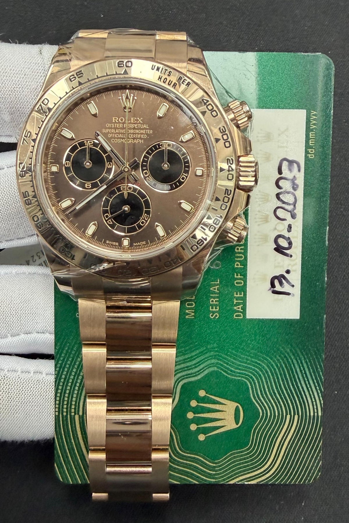 ROLEX DAYTONA 116505 — view 3 — Laura Milman New York