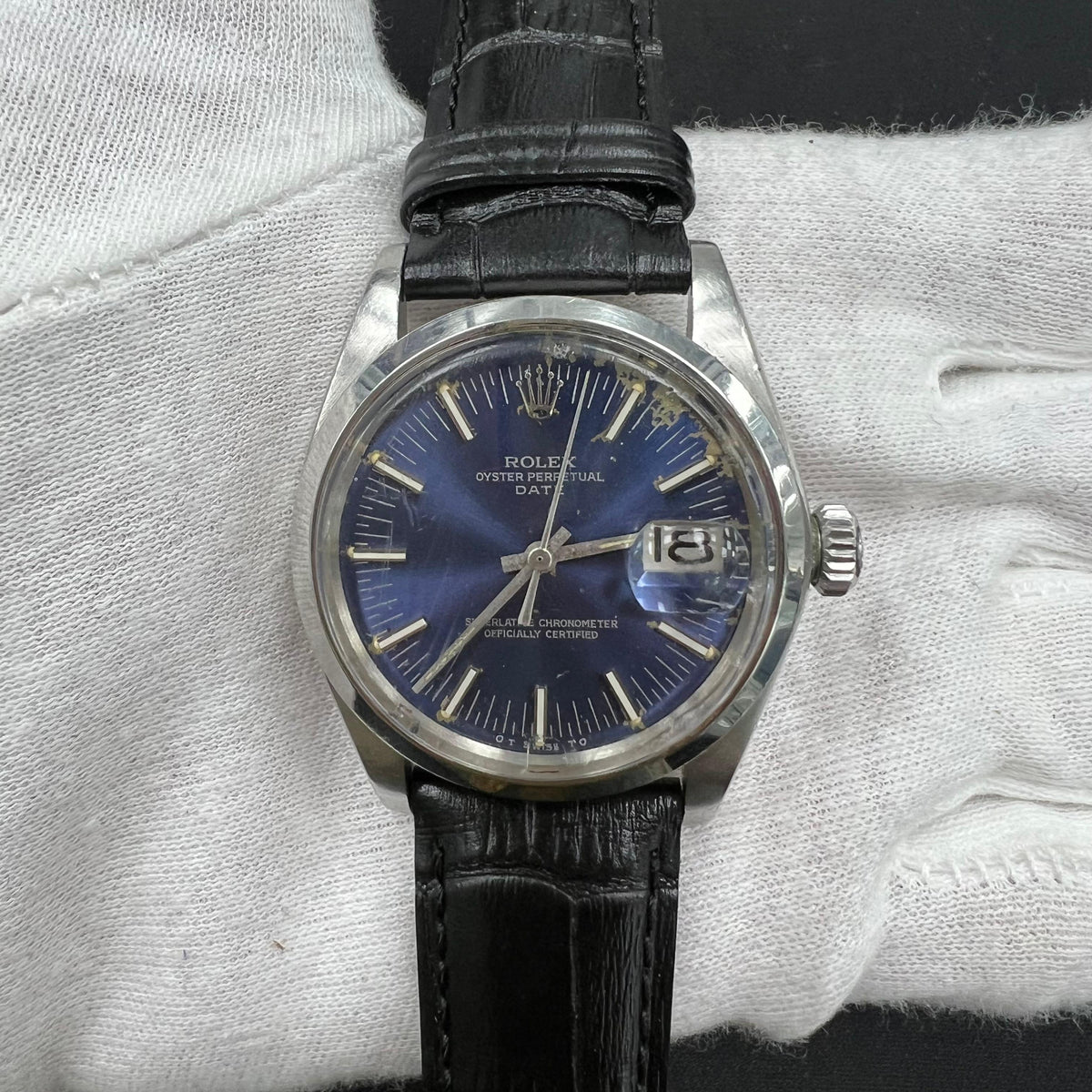 ROLEX DATEJUST 1601 — view 2 — Laura Milman New York