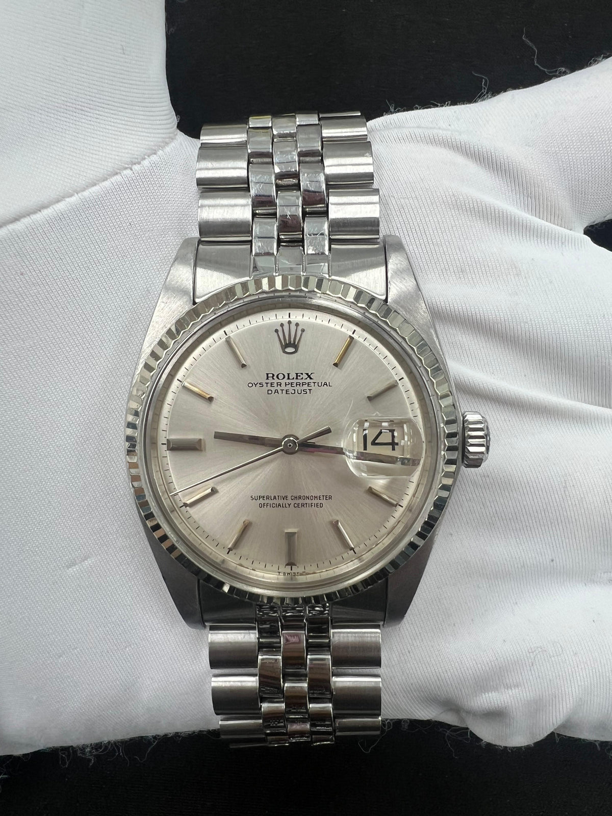 ROLEX DATEJUST 1601 — view 2 — Laura Milman New York