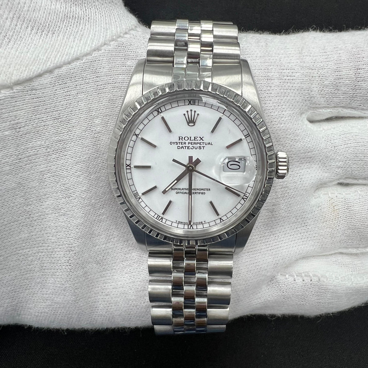 ROLEX DATEJUST 16030 — view 2 — Laura Milman New York