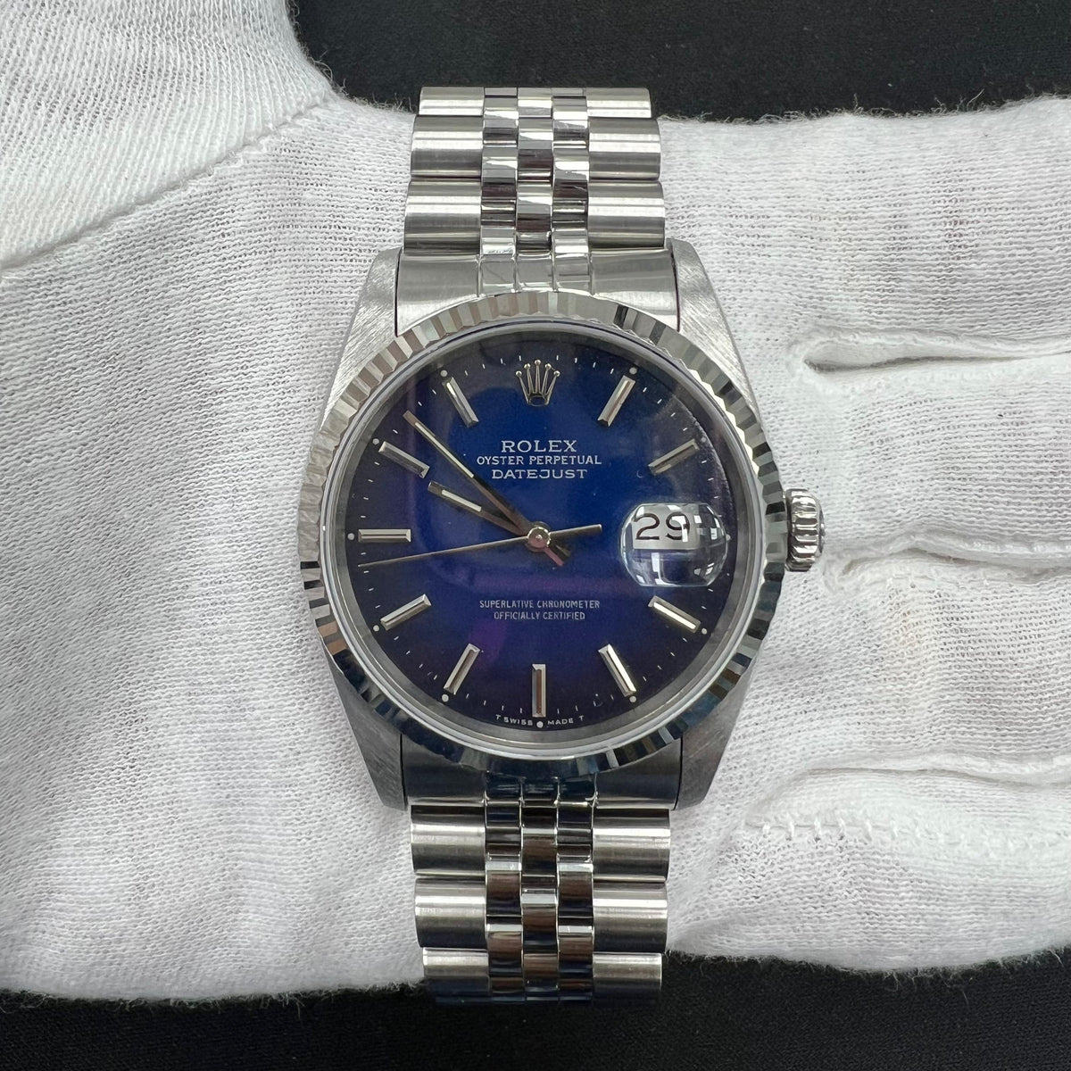 ROLEX DATEJUST 16234 — view 2 — Laura Milman New York