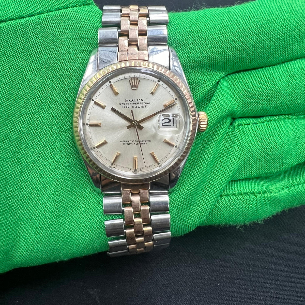 ROLEX DATEJUST 1601 — view 2 — Laura Milman New York