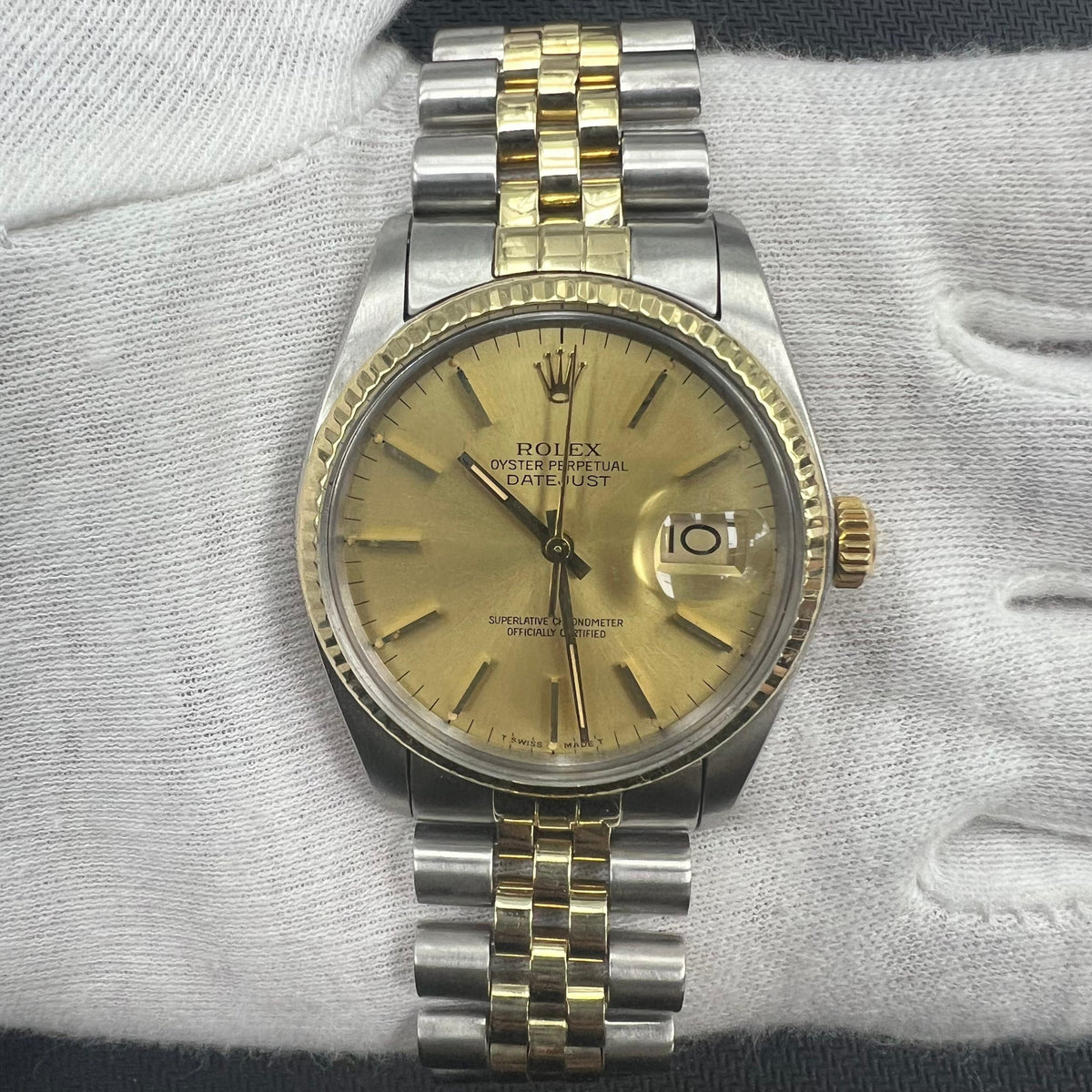 ROLEX DATEJUST 16013 — view 2 — Laura Milman New York