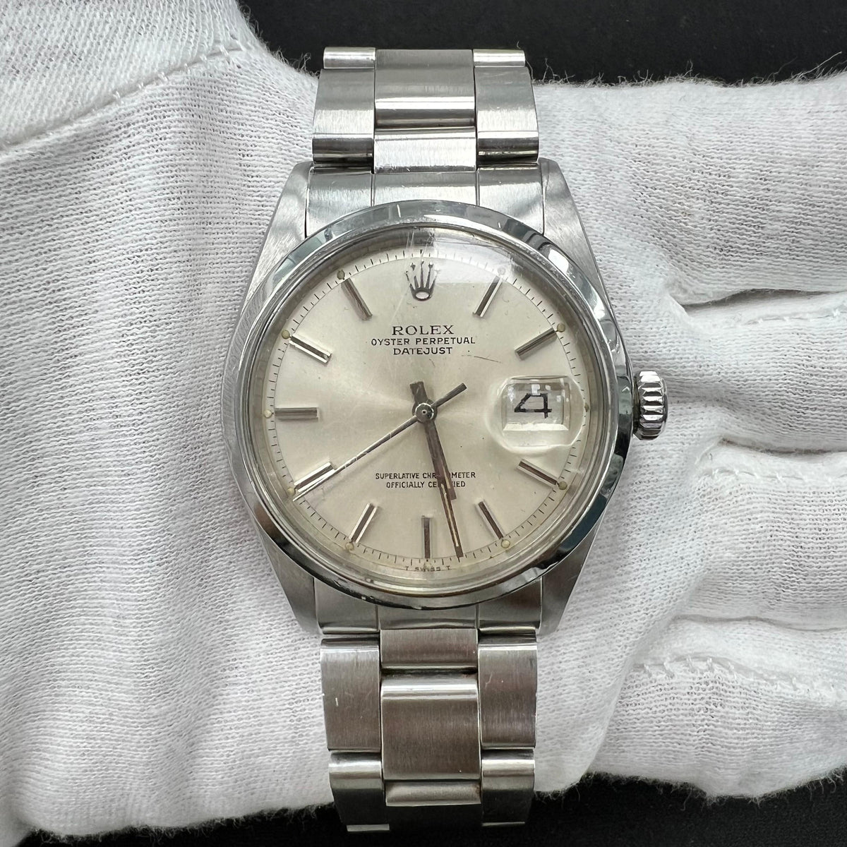 ROLEX DATEJUST 1603 — view 2 — Laura Milman New York