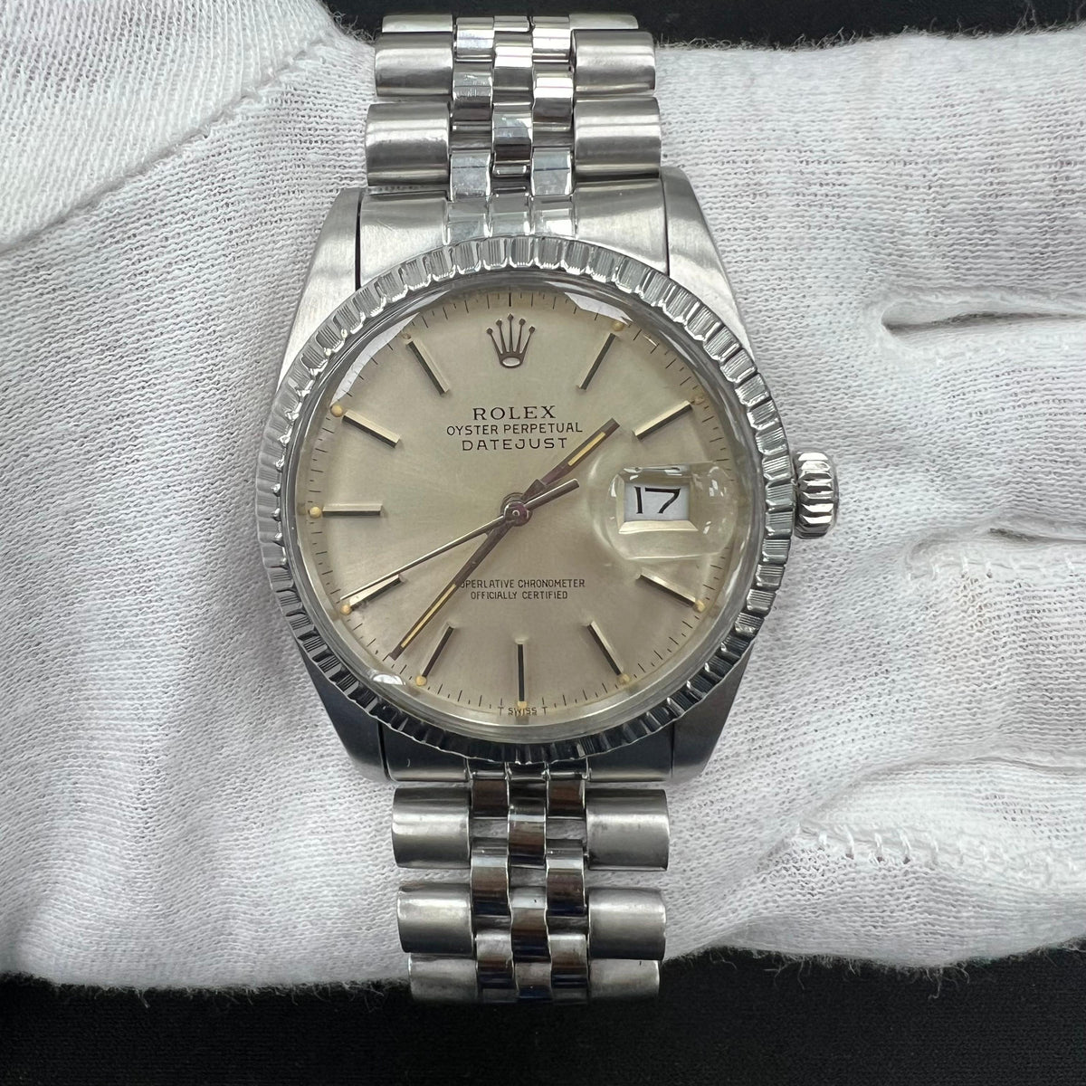ROLEX DATEJUST 16030 — view 2 — Laura Milman New York