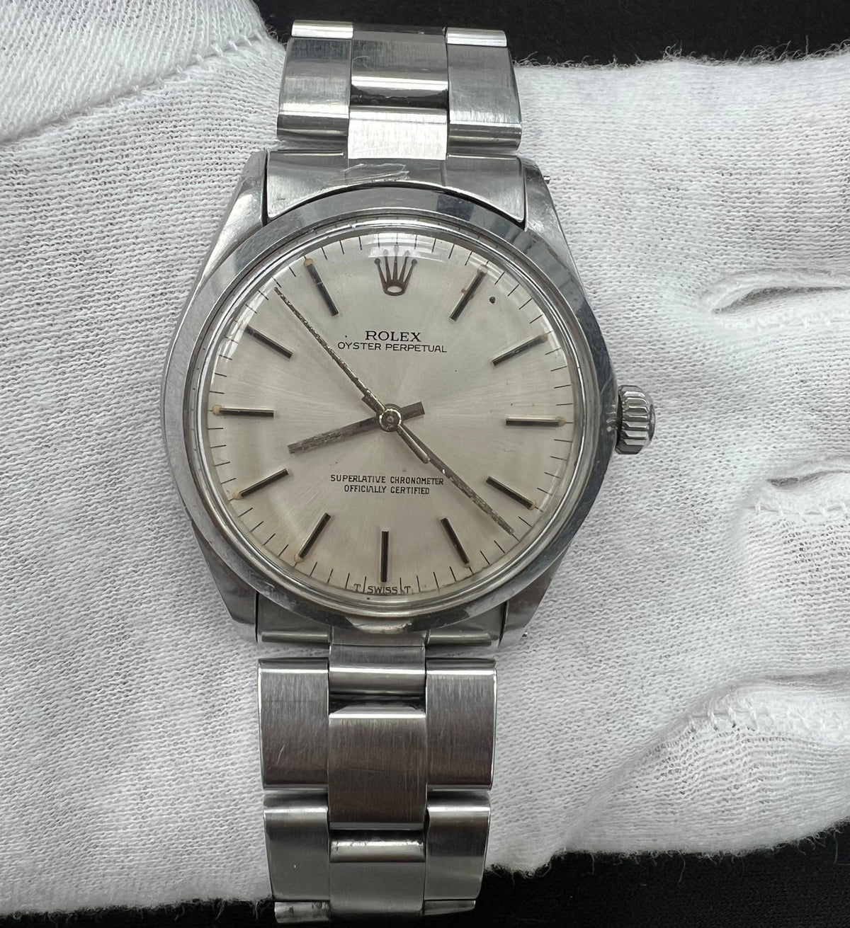ROLEX OYSTER PERPETUAL 6718 — view 2 — Laura Milman New York