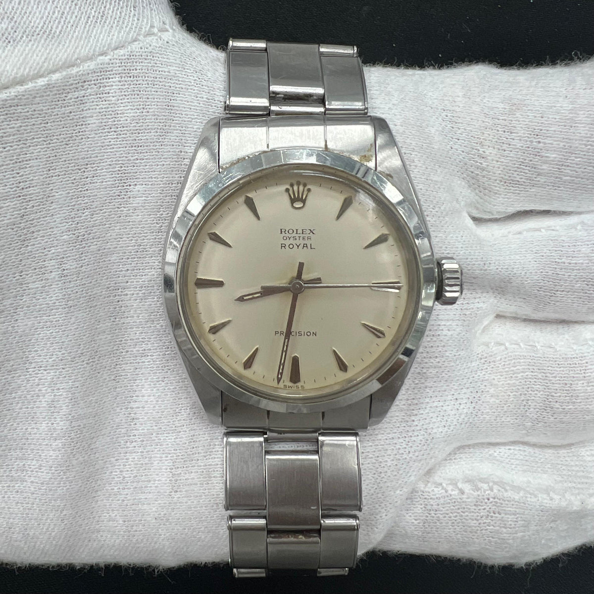 ROLEX OYSTER PRECISION 6426 — view 2 — Laura Milman New York
