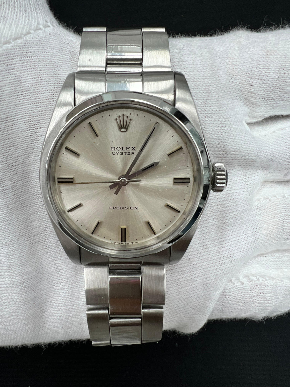 ROLEX OYSTER PRECISION 6426 — view 2 — Laura Milman New York