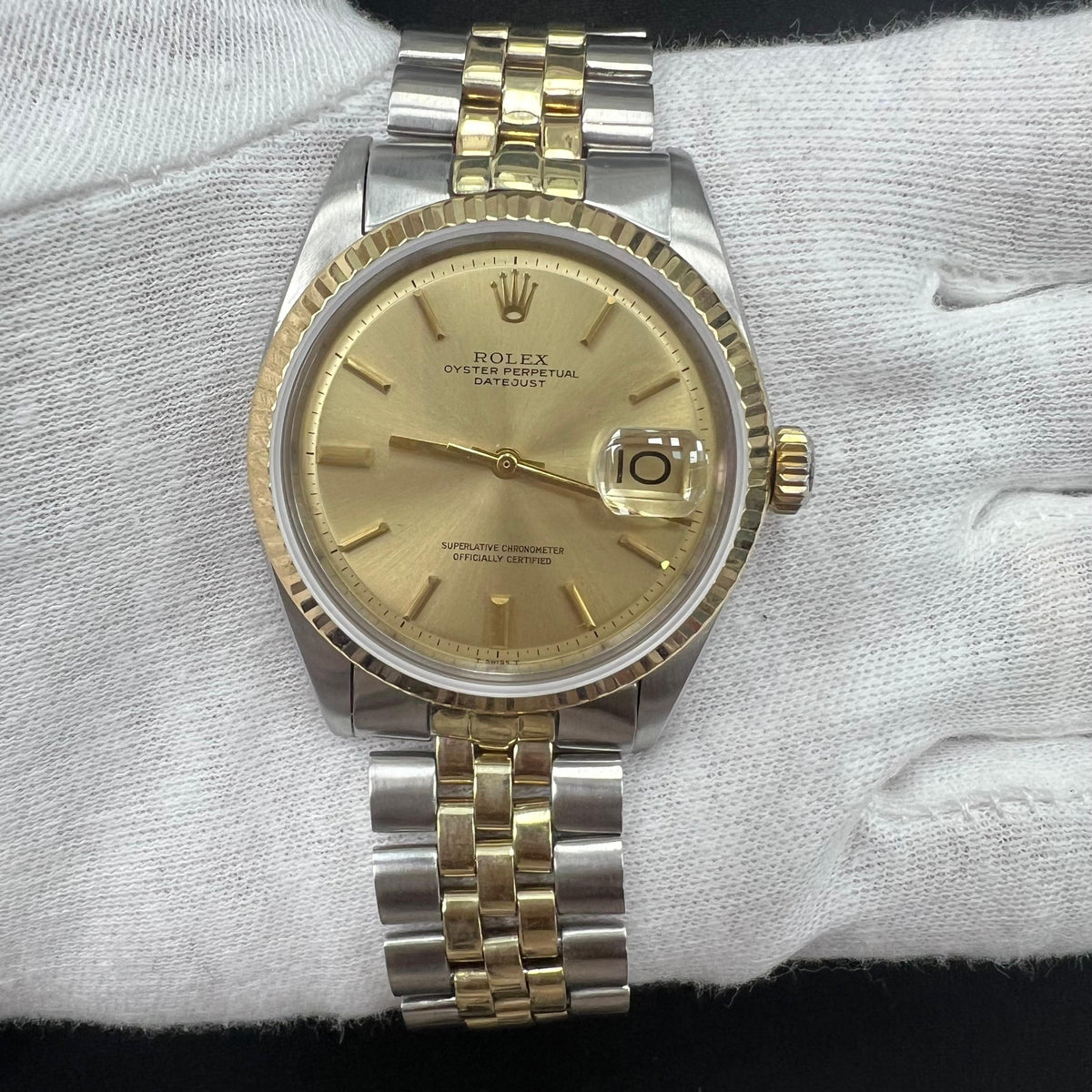 ROLEX DATEJUST 1601 — view 2 — Laura Milman New York
