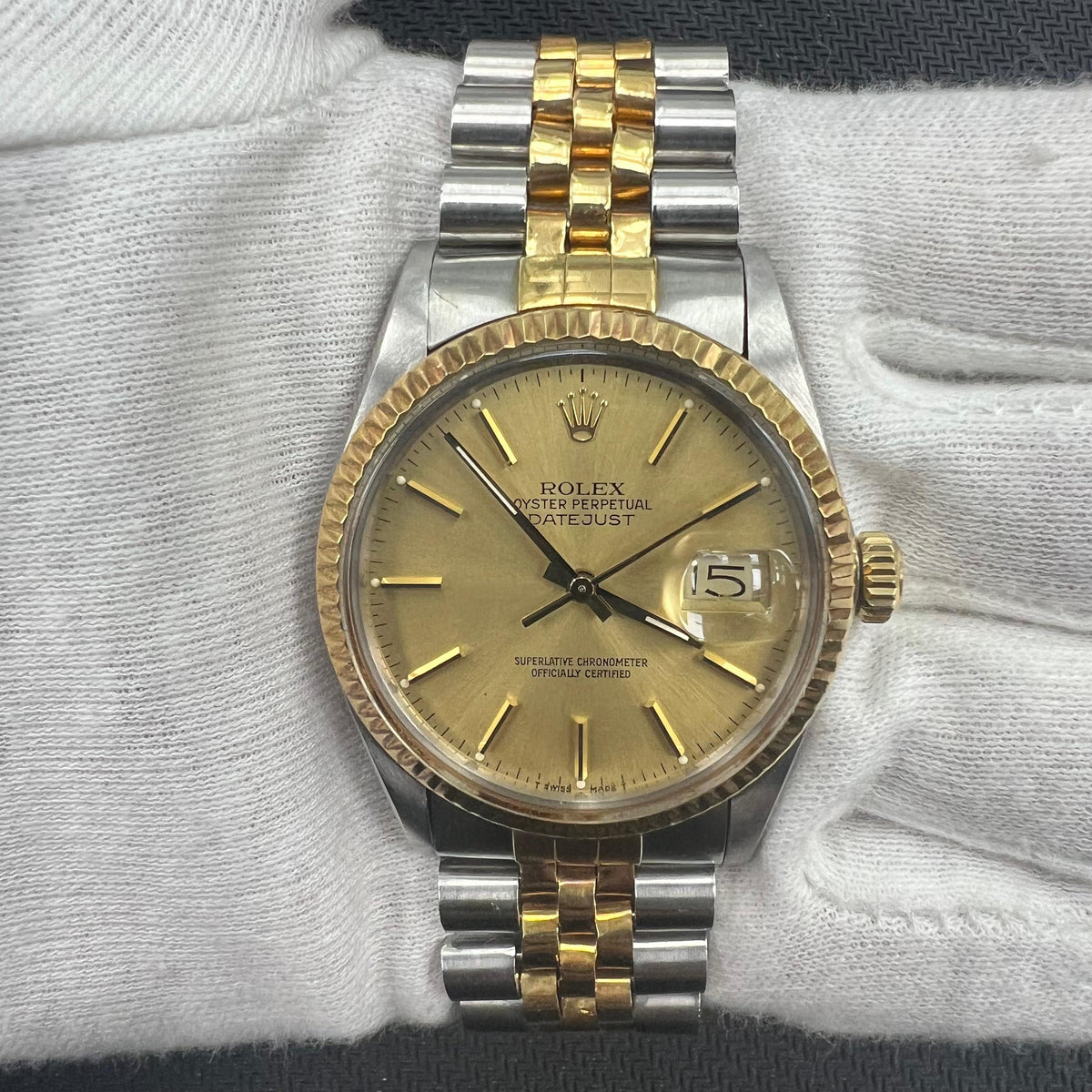 ROLEX DATEJUST 16013 — view 2 — Laura Milman New York