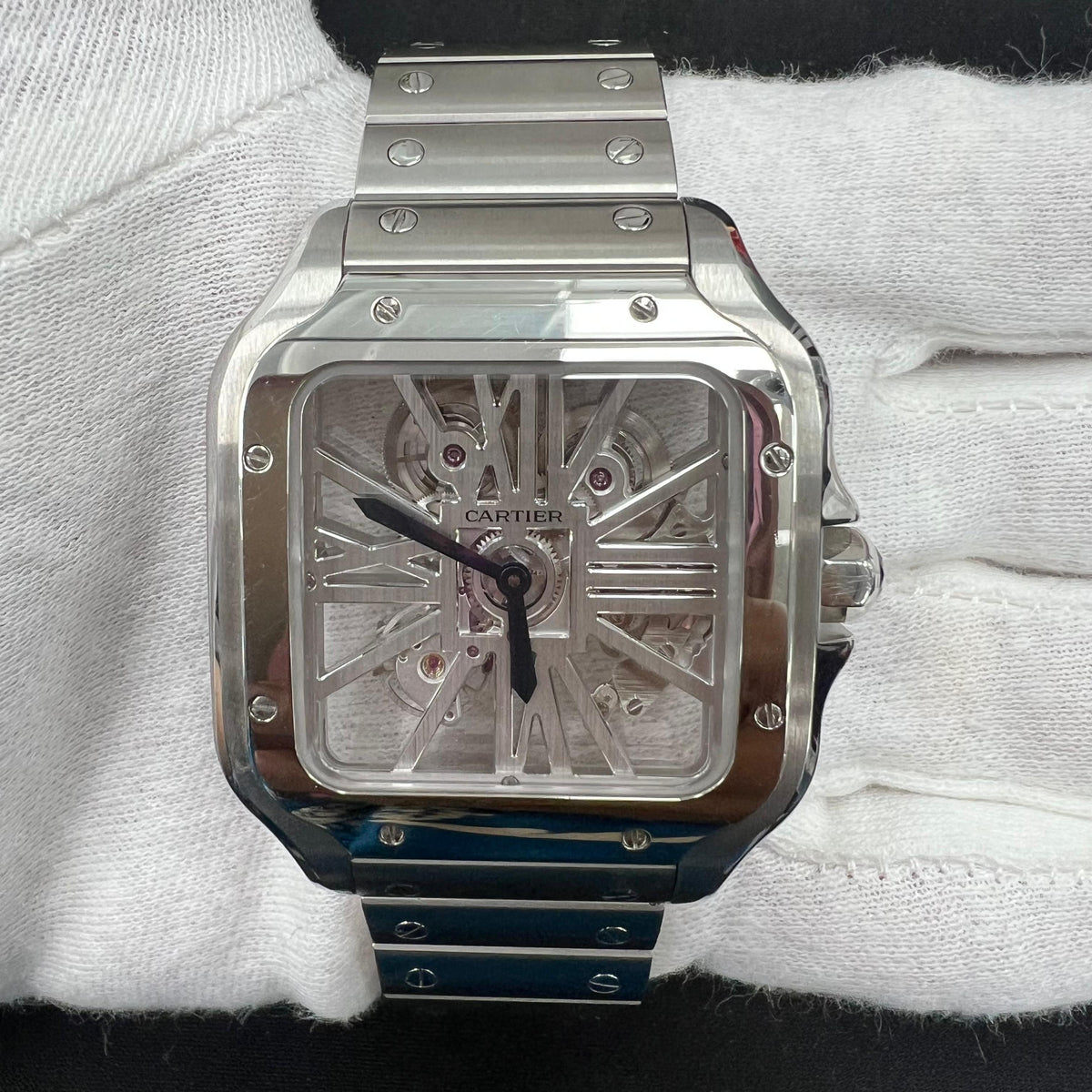 CARTIER SANTOS WHSA0027 — view 2 — Laura Milman New York