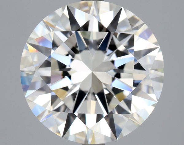 5.01ct Round, H VS2 — GIA