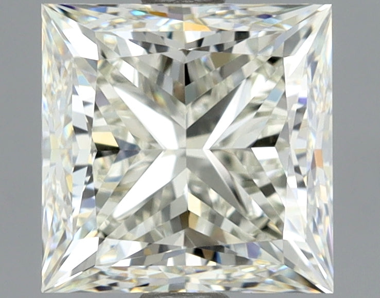 1.7ct Princess Natural Diamond — K VVS2, GIA Certified