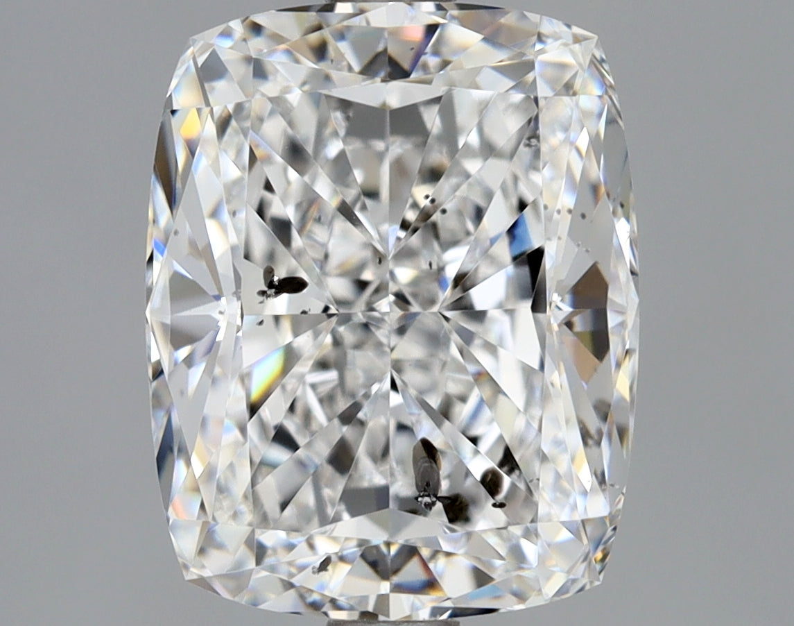 3.01ct Cushion Modified Natural Diamond — E SI2, GIA Certified