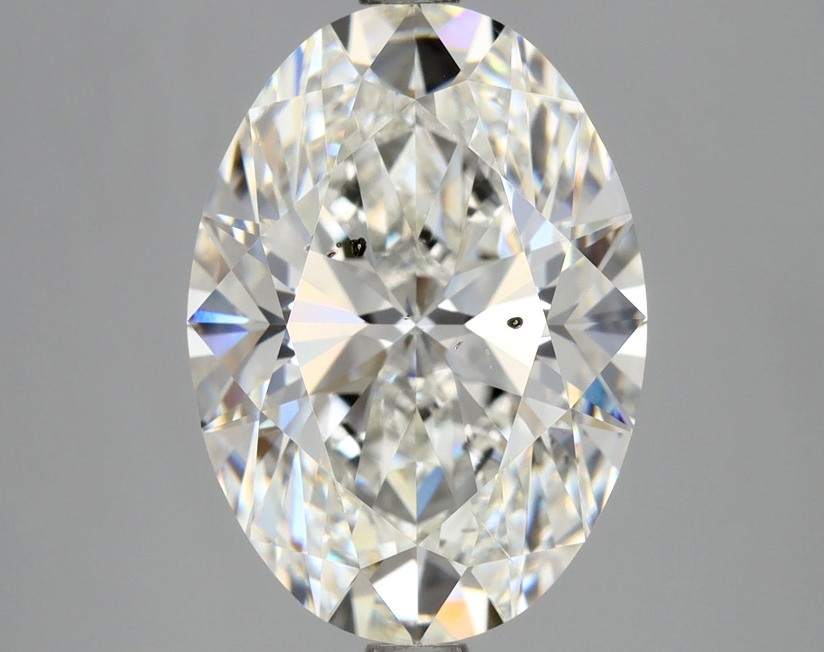4.02ct Oval, G SI2 — GIA