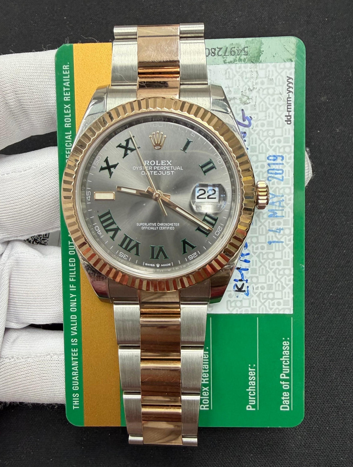 ROLEX DATEJUST 126331 — view 3 — Laura Milman New York