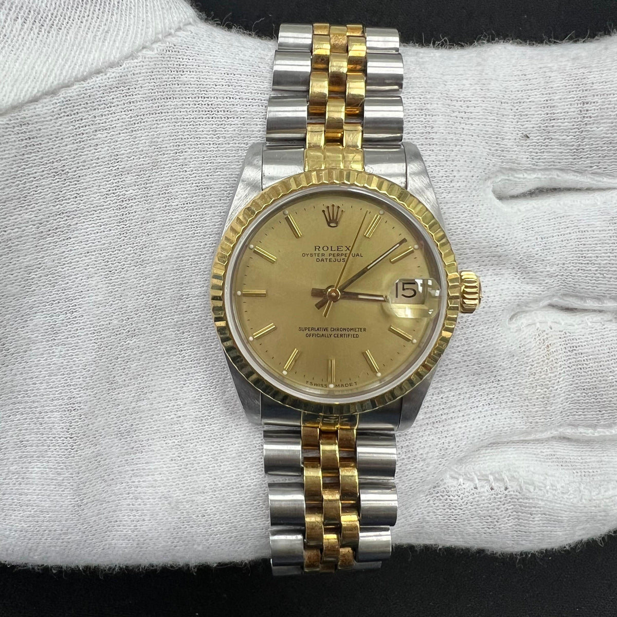 ROLEX DATEJUST 68273 — view 2 — Laura Milman New York