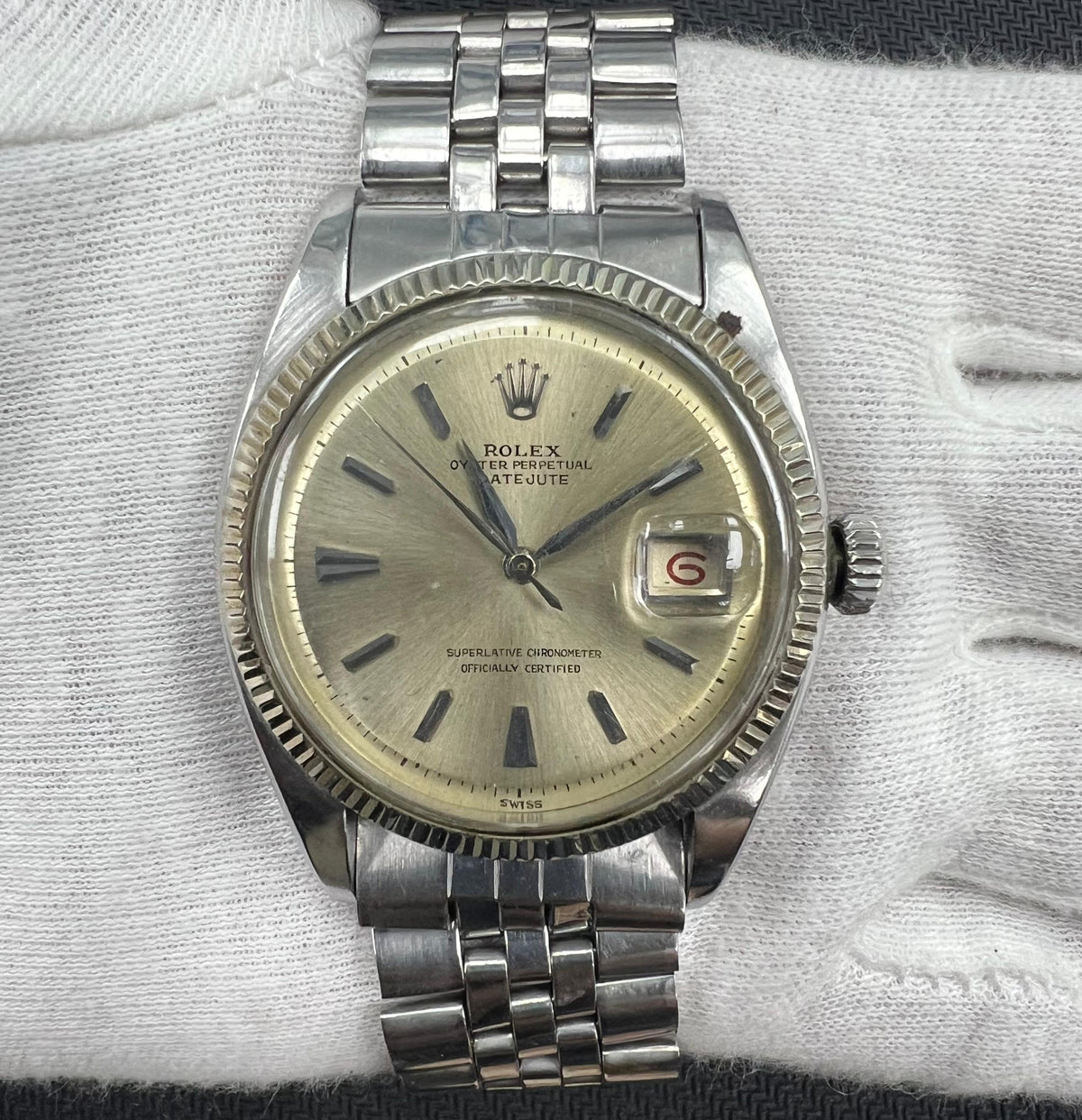 ROLEX DATEJUST 6519 — view 2 — Laura Milman New York