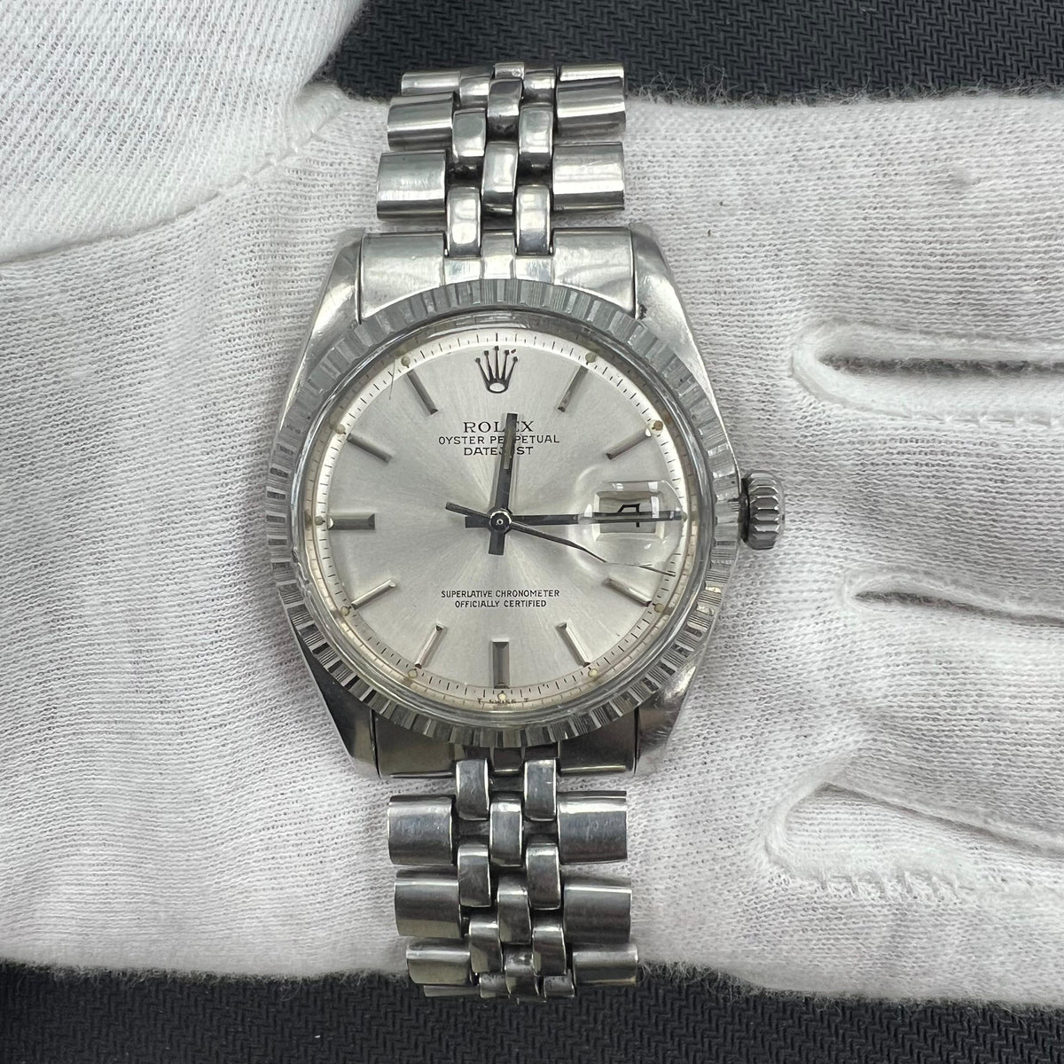 ROLEX DATEJUST 1603 — view 2 — Laura Milman New York