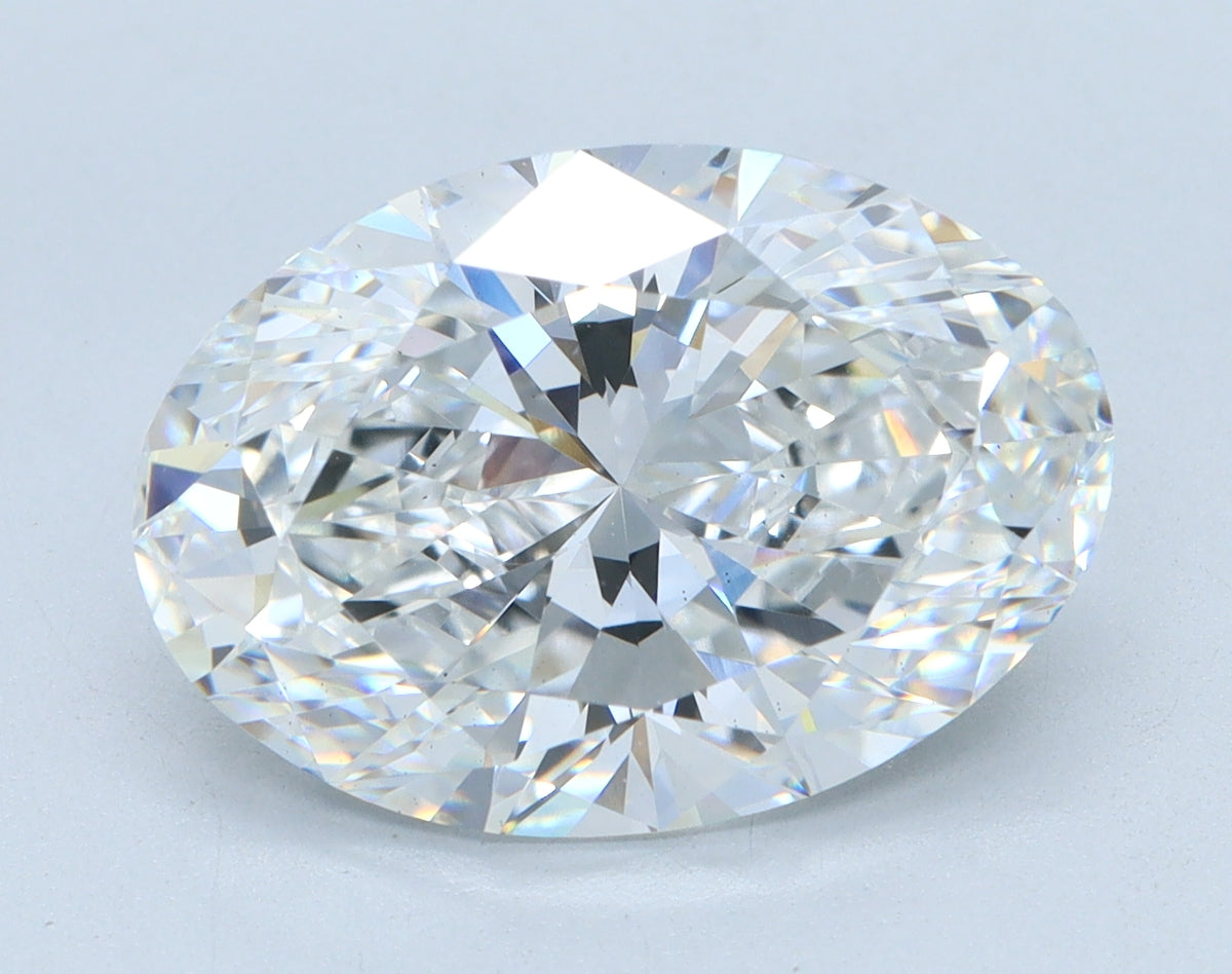 5.08ct Oval Lab-Grown Diamond — E VS2, IGI Certified