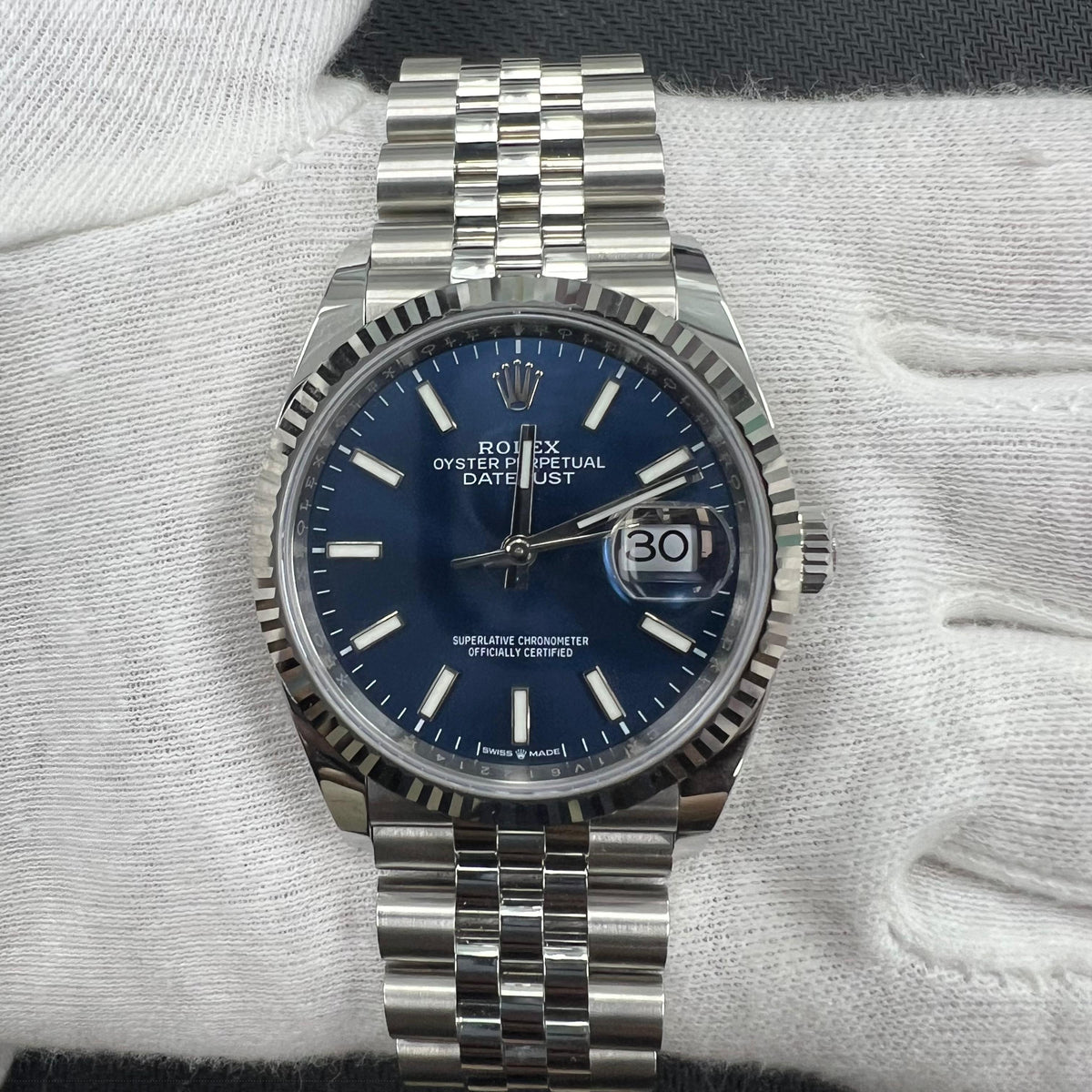 ROLEX DATEJUST 126234 — view 2 — Laura Milman New York
