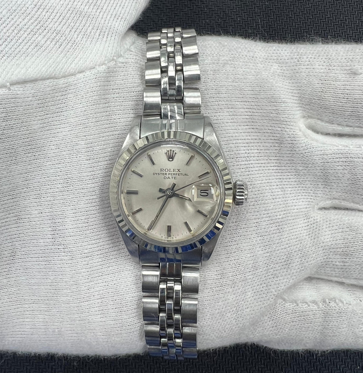ROLEX LADY DATE JUST 6917SV — view 2 — Laura Milman New York