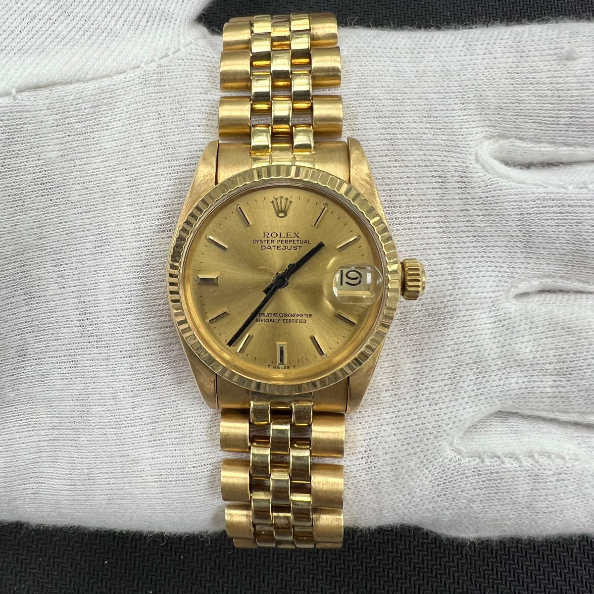 ROLEX DATEJUST 6827 — view 2 — Laura Milman New York