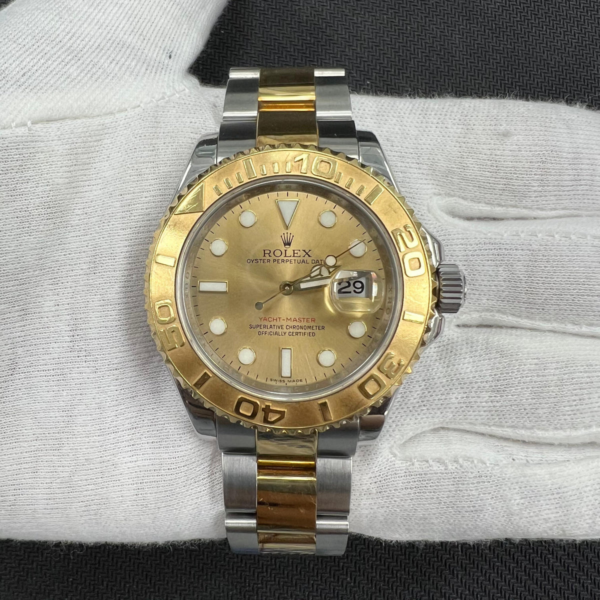 ROLEX YACHTMASTER 16623 — view 2 — Laura Milman New York