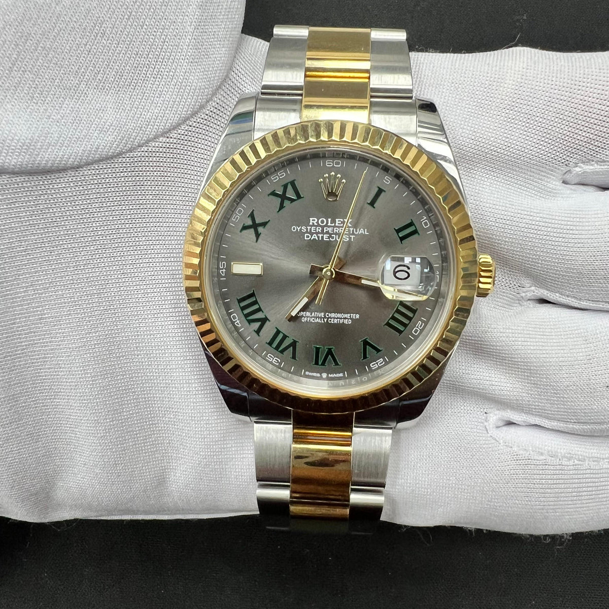 ROLEX DATEJUST 126333 — view 2 — Laura Milman New York