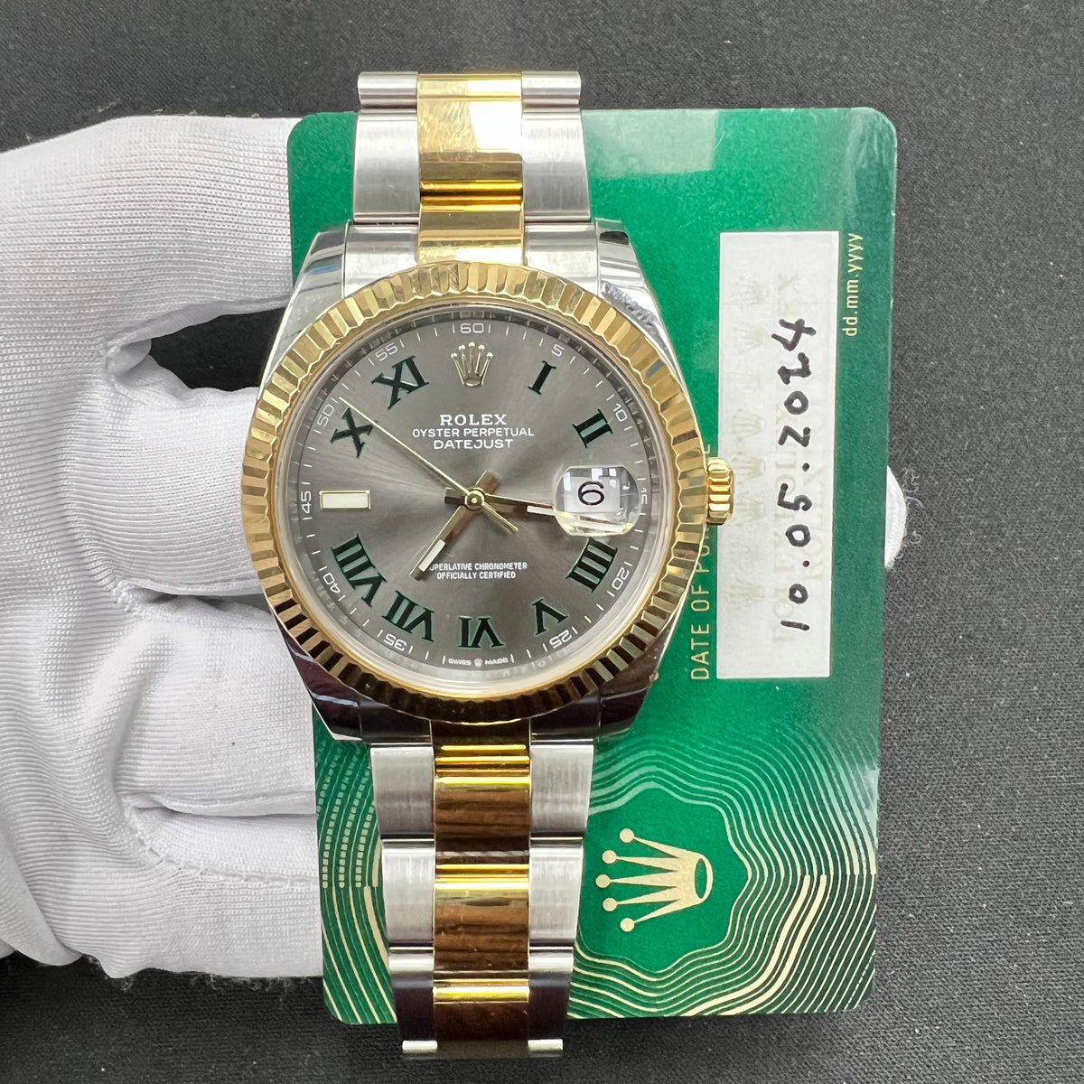 ROLEX DATEJUST 126333 — view 3 — Laura Milman New York
