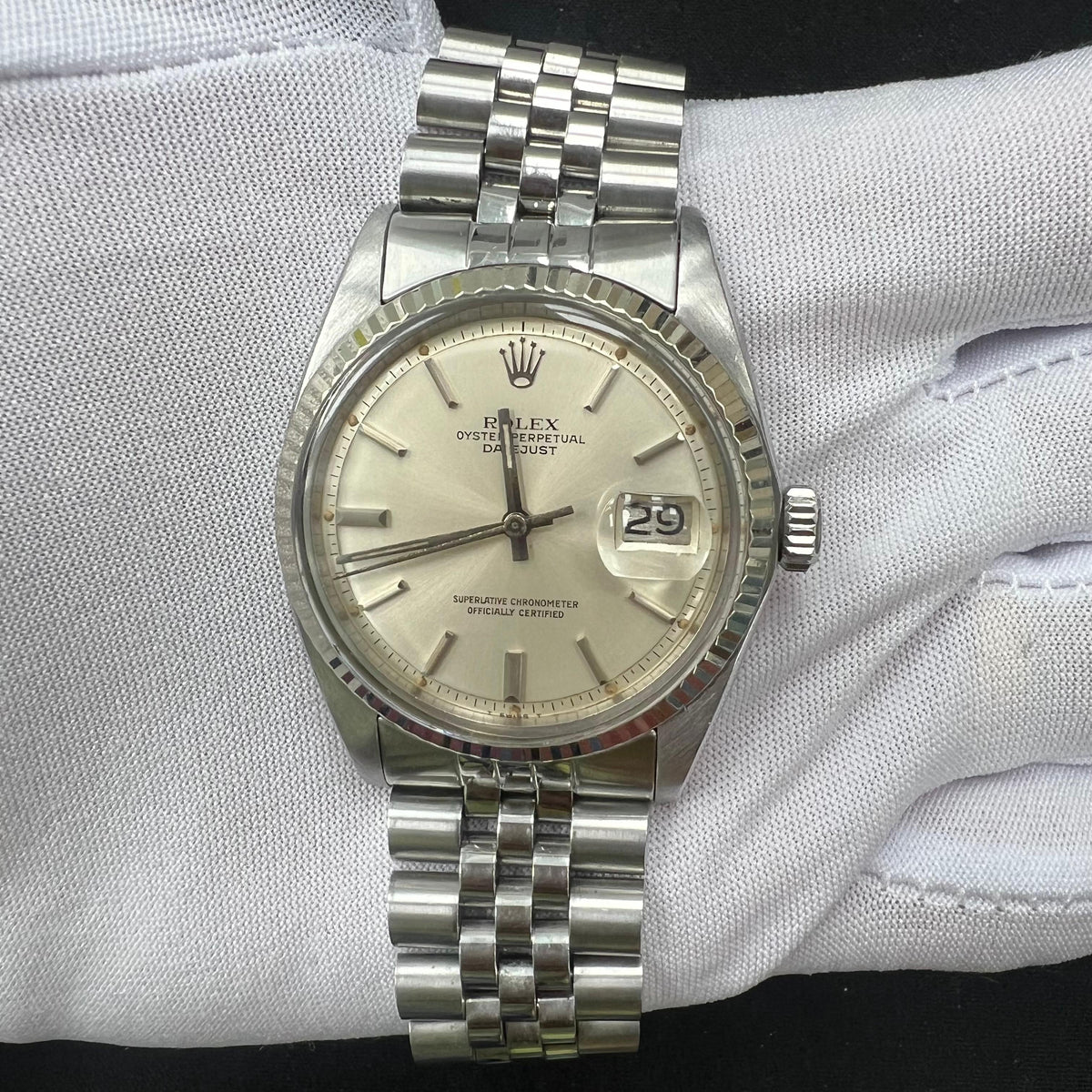 ROLEX DATEJUST 1601 — view 2 — Laura Milman New York