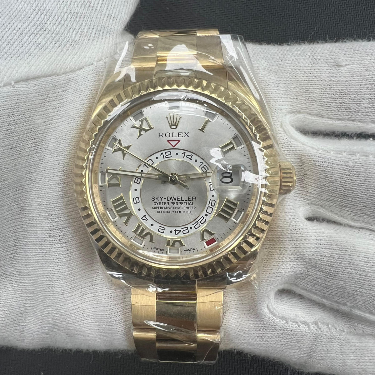 ROLEX SKY DWELLER 326938 — view 2 — Laura Milman New York