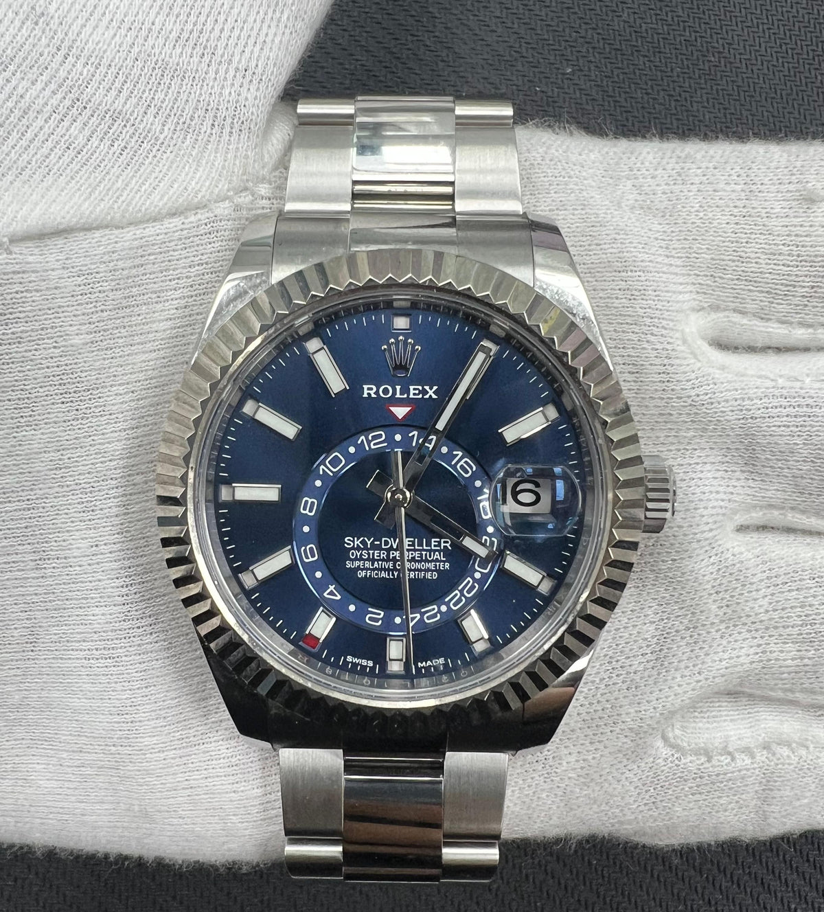 ROLEX SKY DWELLER 326934 — view 2 — Laura Milman New York