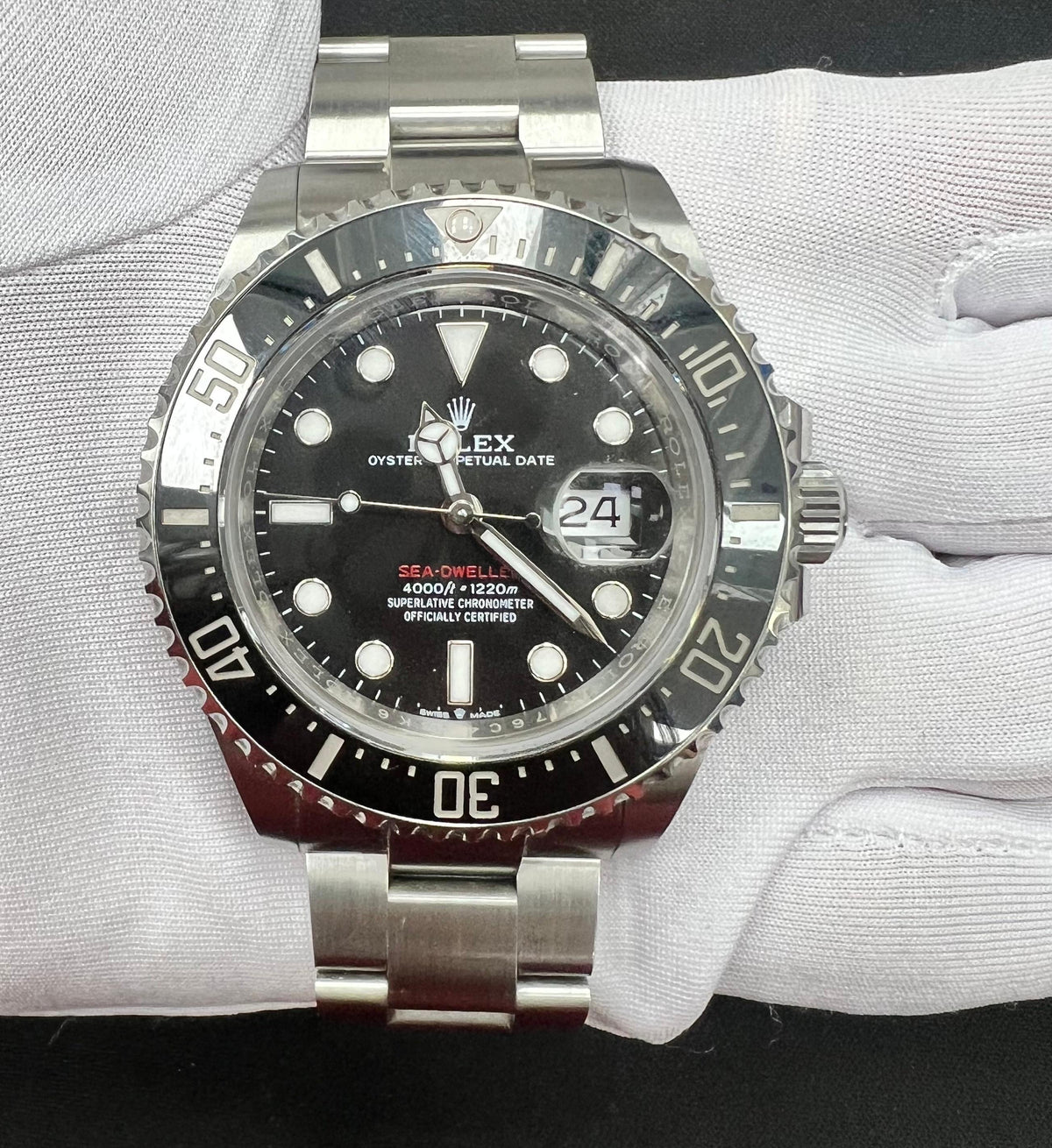 ROLEX SEA DWELLER 126600 — view 2 — Laura Milman New York