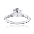 Tiffany & Co. Platinum Classic 6 Prong 1.56ct H Vs2 Round Cut Ring view 3