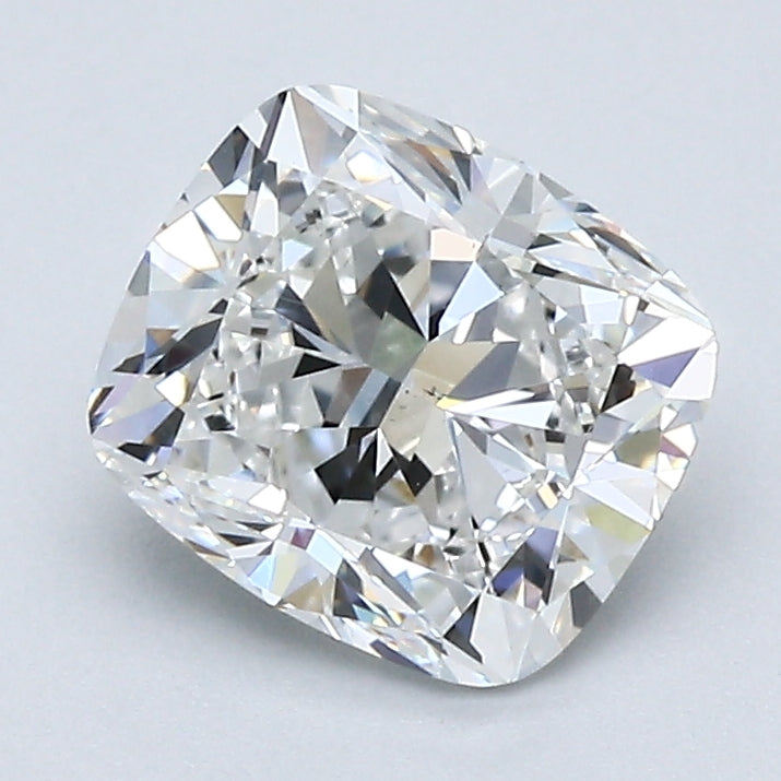 1.71ct Cushion Natural Diamond — E VS2, GIA Certified
