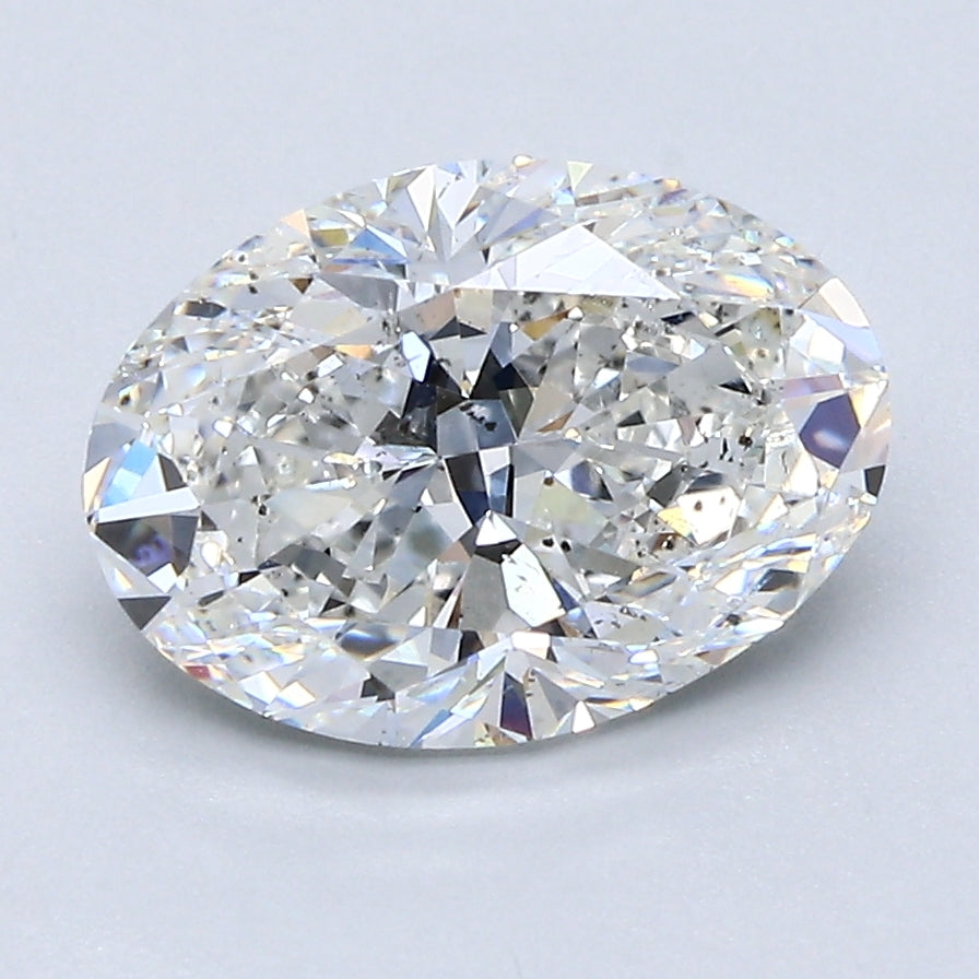 2.51ct Oval Natural Diamond — F SI2, GIA Certified