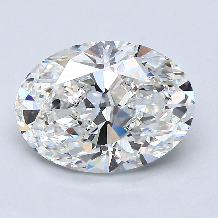2.52ct Oval Natural Diamond — G VVS2, GIA Certified