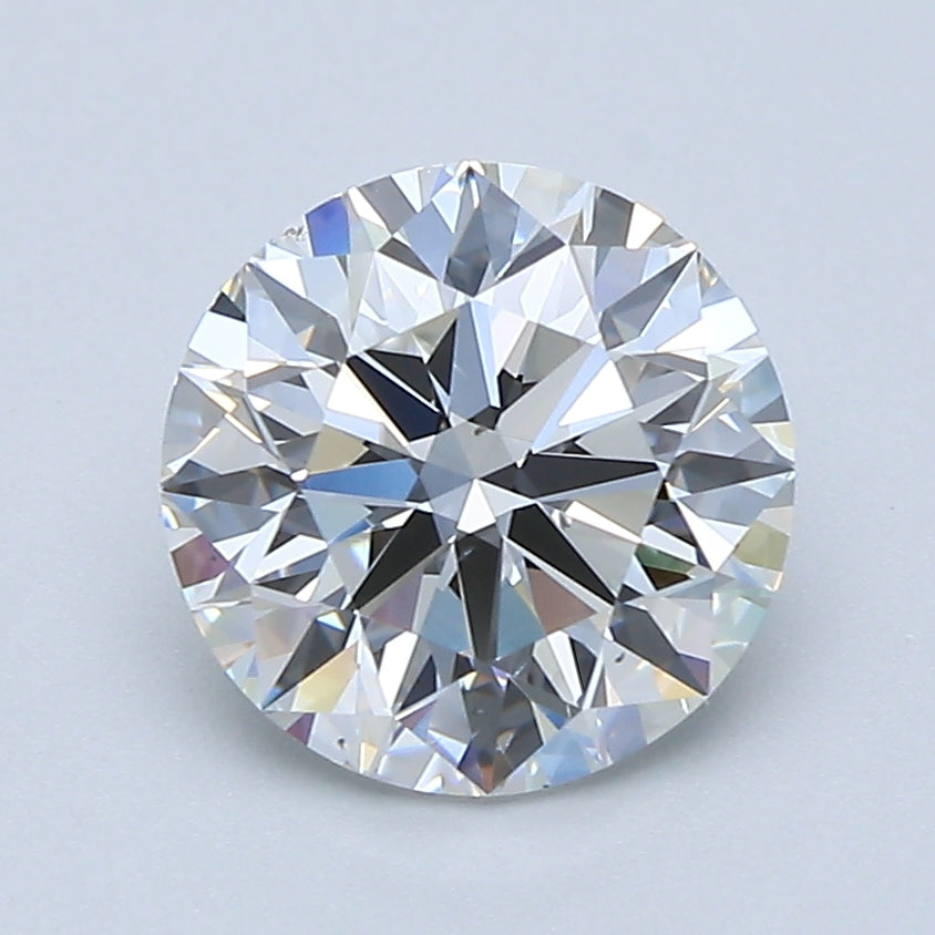 2.0ct Round Natural Diamond — G VS2, GIA Certified