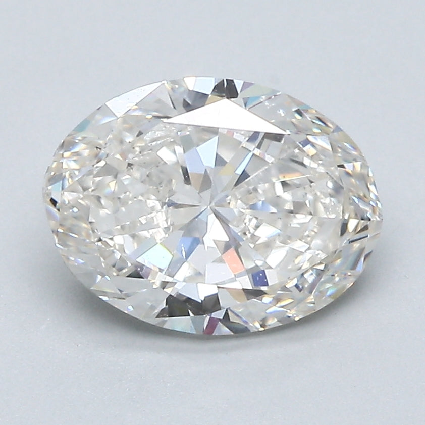 2.0ct Oval Natural Diamond — I VS2, GIA Certified