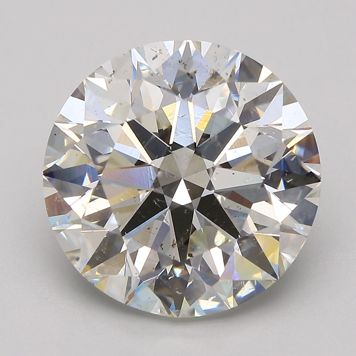 8.26ct Round Natural Diamond — J SI2, GIA Certified