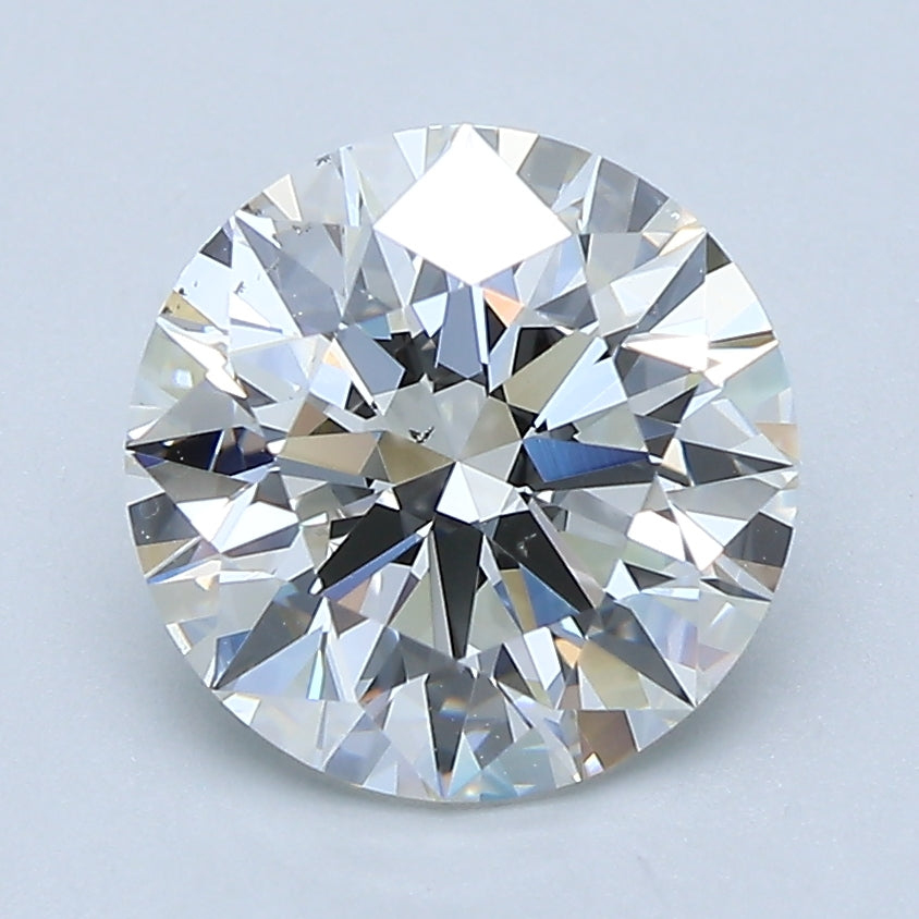2.5ct Round Natural Diamond — H VS2, GIA Certified