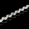 Lab-Grown Round Diamond Station Bracelet — Bezel Prong view 2
