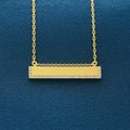 Bar Pendant Necklace - Laura Milman New York