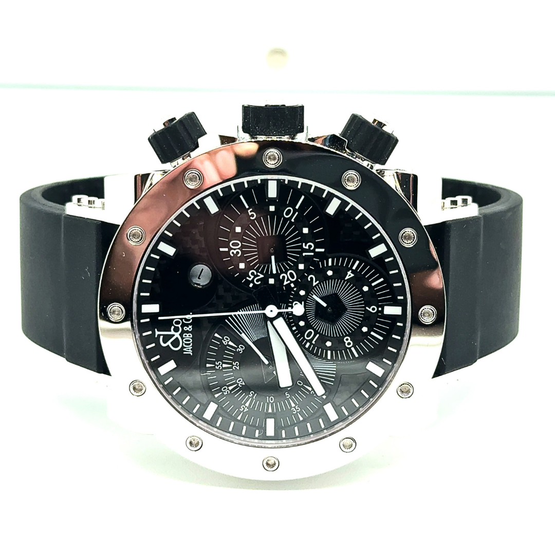 Jacob & Company Epic II Automatic Chronograph Watch — Laura Milman New York