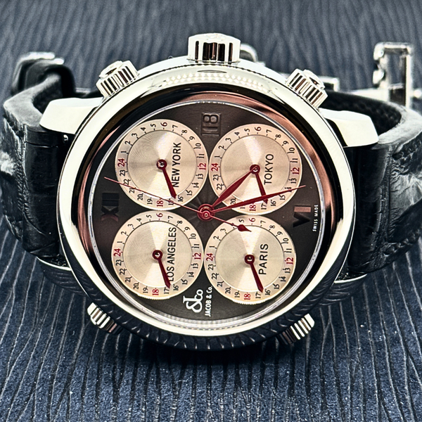 Jacob and Company Limited Edition Five Time Zone Automatic H-24