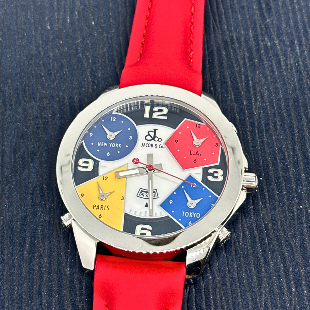 Jacob & Company Five Time Zone Watch — Laura Milman New York