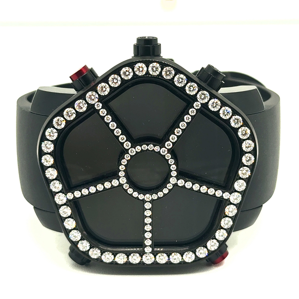 Jacob & Company Ghost Collection Digital Watch with Diamonds