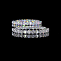 Lab-Grown Round Diamond Hoops Earring — Prong, view 8