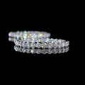 Lab-Grown Round Diamond Hoops Earring — Prong, view 4